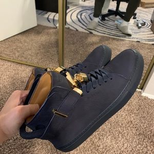 Buscemi Padlock detail hi-top sneakers men’s